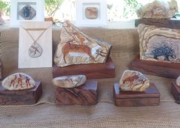 Hand painted stones
