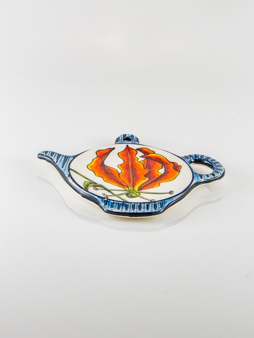 Teabag Holder Flame Lily