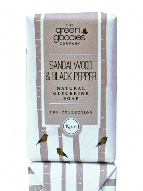 Natural Glycerine Soap Sandalwood & Black Pepper