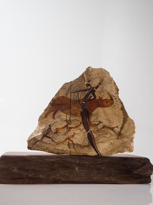 Painted Rock - Rhino