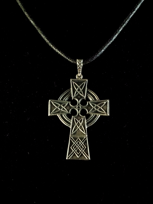 Celtic Cross With Circles Pendant