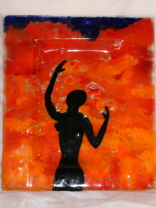 Dancing Diva Serving Plate