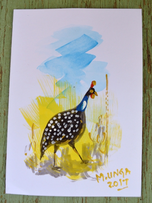 Single Guinea Fowl 2