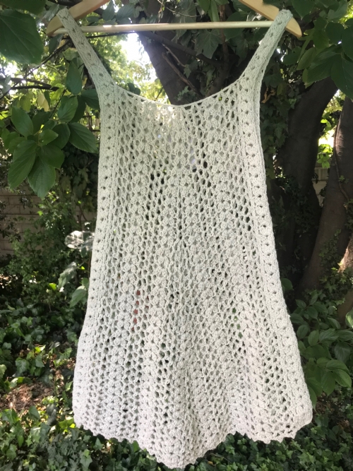 A-Line Cotton Lace Dress