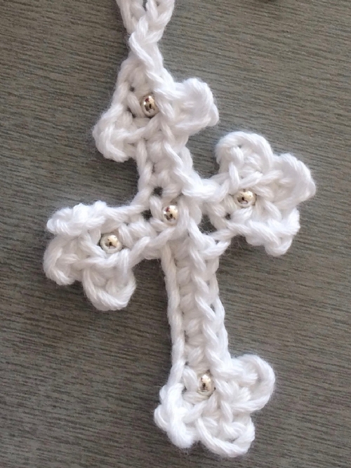 Cross Necklace (Bamboo)
