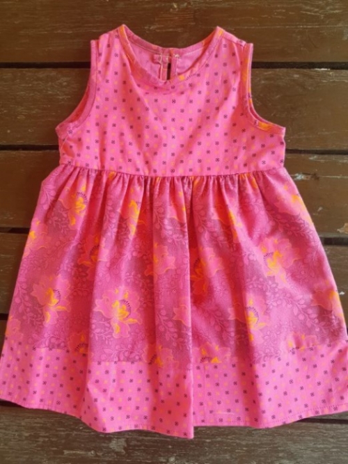 Dress Shweshwe Pink