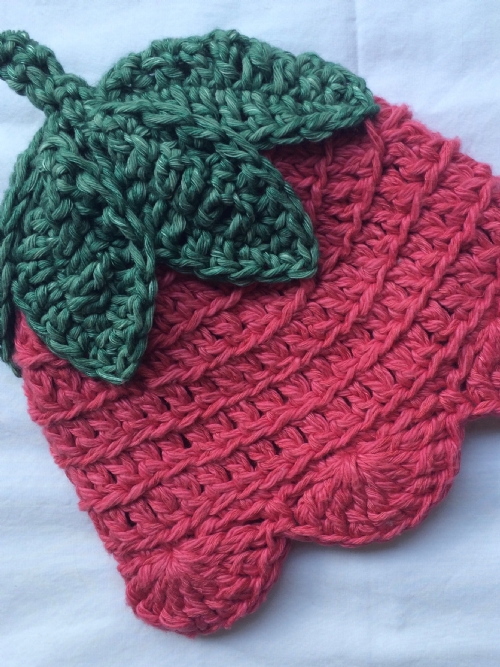 Flower Fairy Beanie - Raspberry