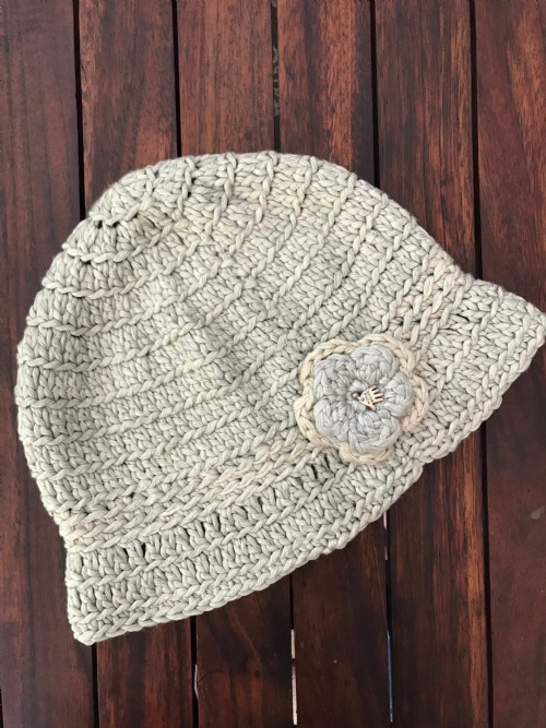 Cloche Hat Stone