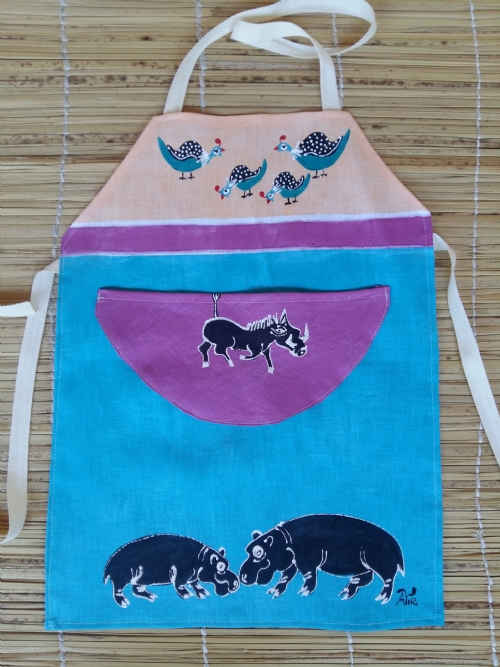 Children Apron Hippo