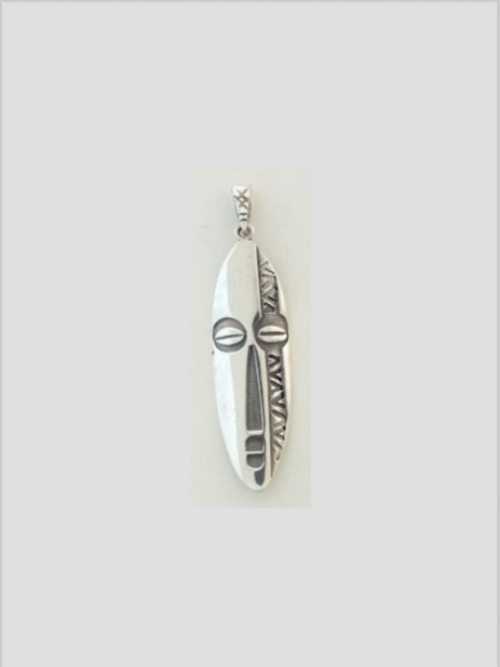 Power Mask Plate Pendant