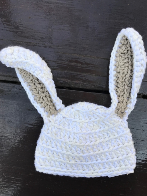 Bunny beanie - Taupe
