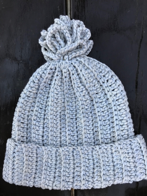 Ribbed Beanie - Aluminium