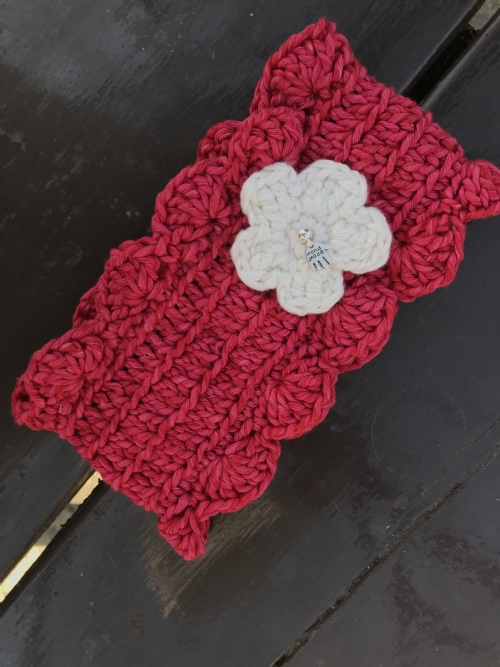Winter Headband - Raspberry