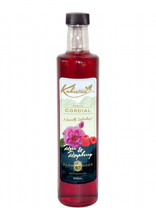 Rose and Raspberry Cordial