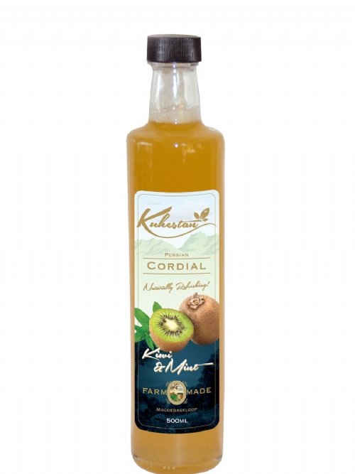 Kiwi & Mint Cordial