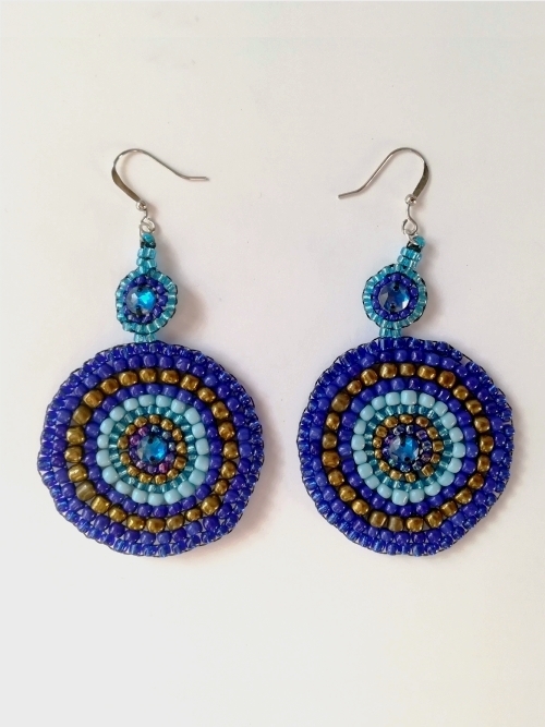 Mandala Earrings - Large