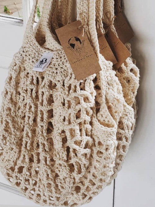 Crocheted Shopper/Beach Bag