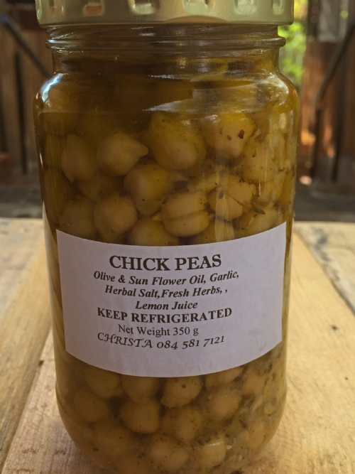 Chickpeas in Olive Oil, Garlic and Herbs, 350ml