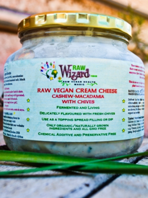 Vegan Cream Cheese - Chives, 500g