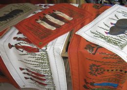 Tableware:  Table Cloths, Runners, Placemats, Cushion covers