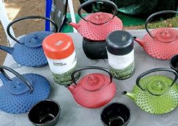 Cast Iron teapot range & Tin Tea canisters