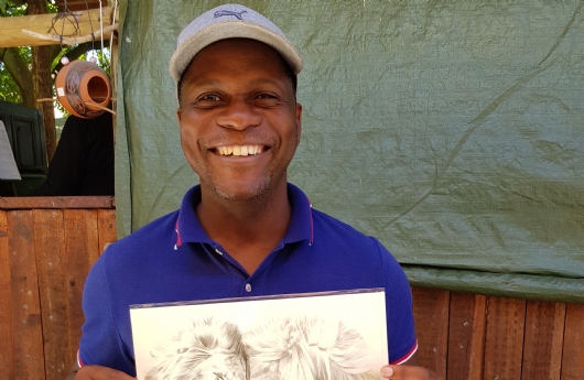 Kruger Pencil Art